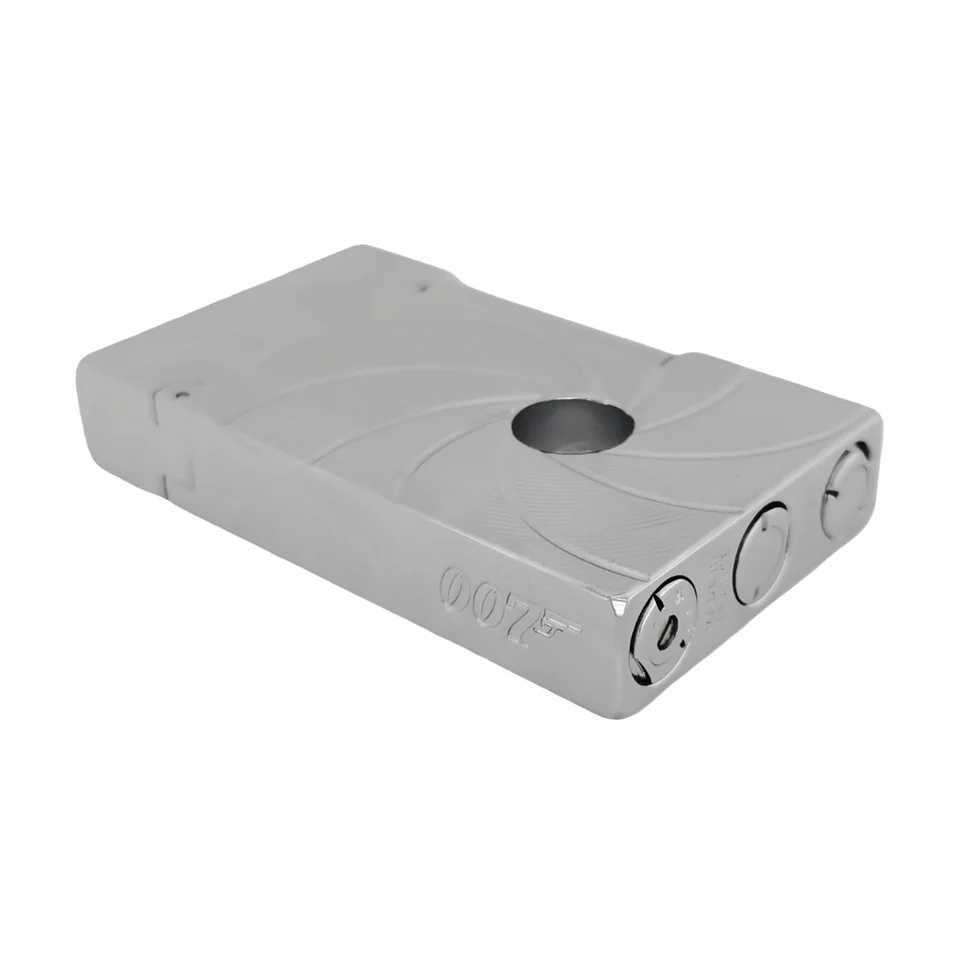 007 Lighter Metal Ping Sound Smoking Cigarette Tobacco Accessories Cigar Men Gifts Collections Refillable GasC250312