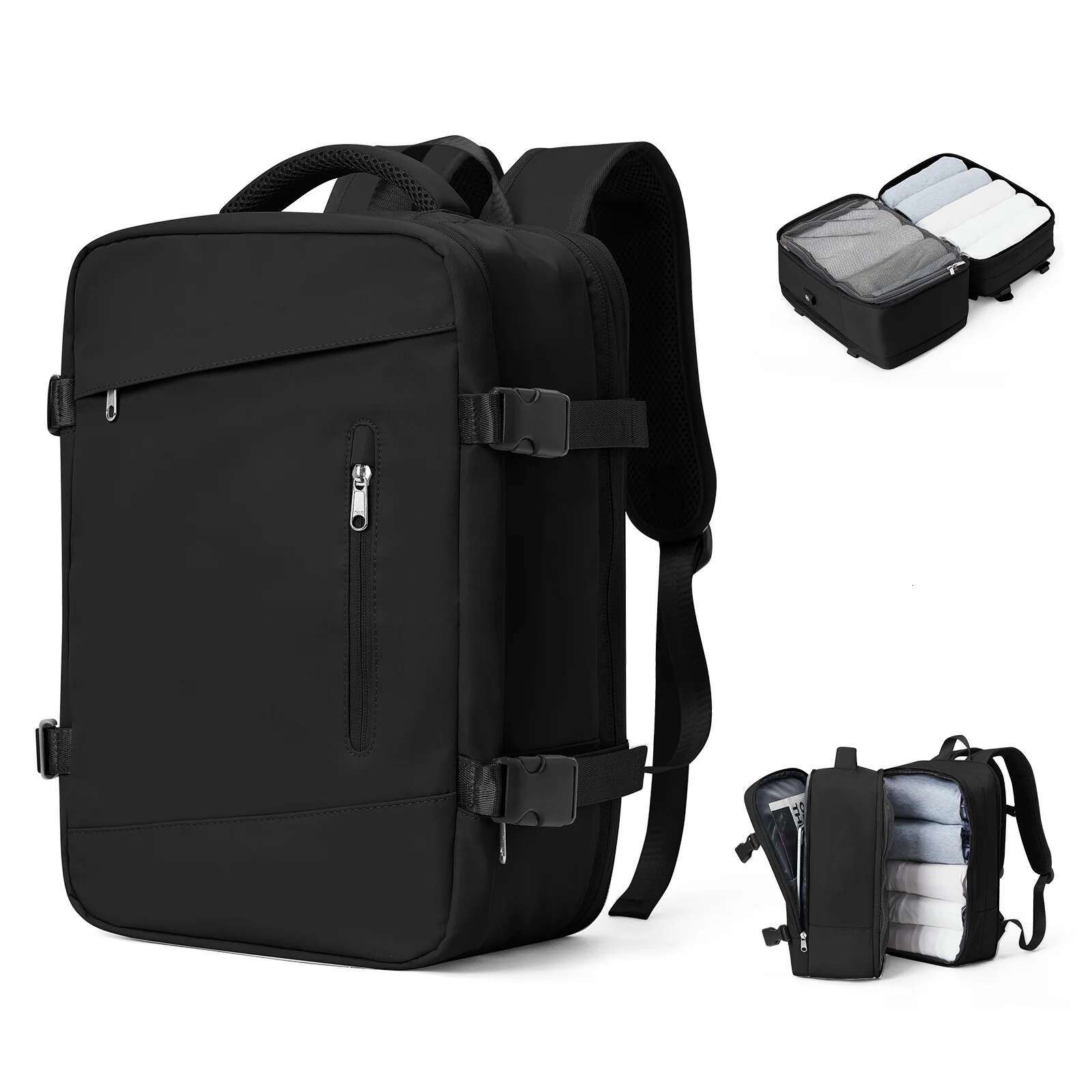 40X20x25 Expandable Ryanair Women's Travel 40L Men Business Backpack School Large Capacity Laptop Cabin Bag