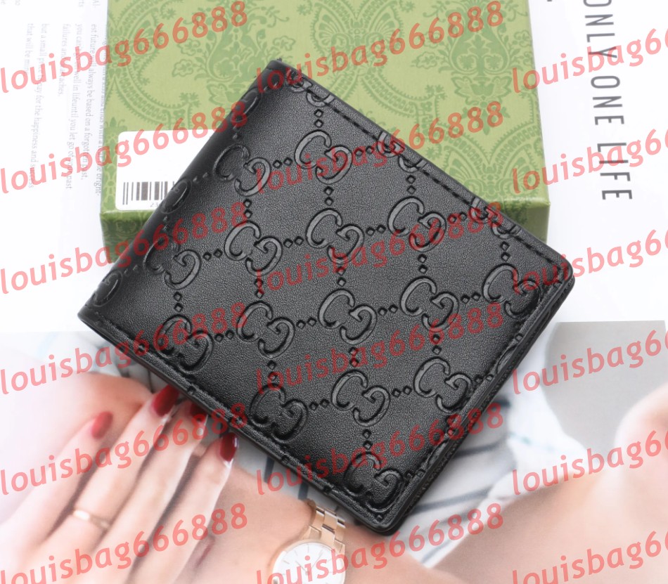 Genuine leather Wallet Women Men Animal Designer Short Wallet Leather wallets Purse Card Holders With box