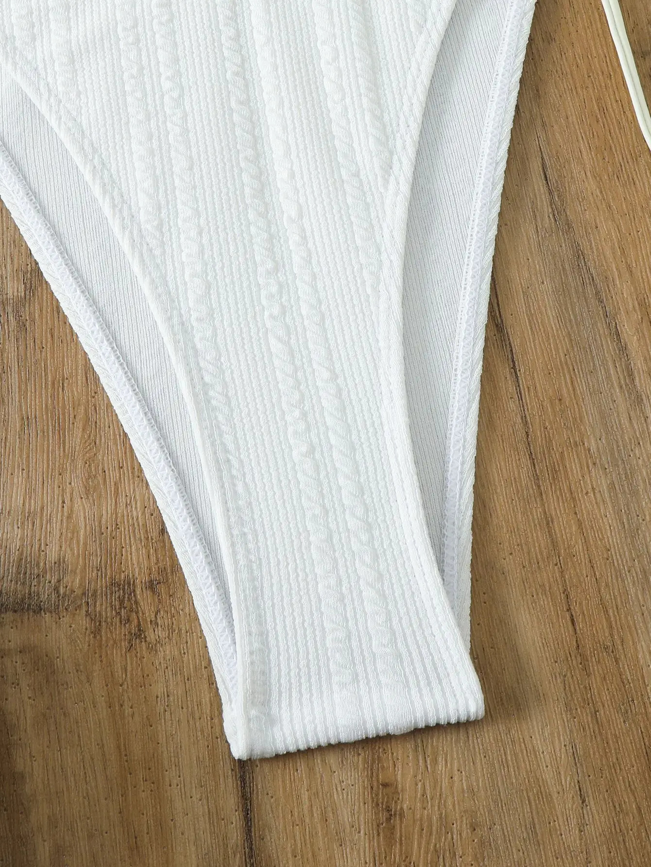 Sexy White String Bikini Women Swimsuit Female Swimwear Thong Set Brazilian Beachwear Bathing Suit Triangle 250310