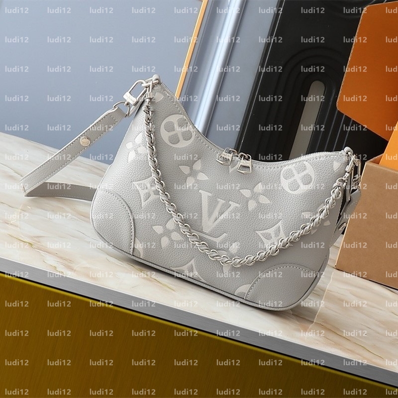 New Designer Bag Shoulder Bags Diane Crossbody Luxurys Bags Wallet Women Crescent Bag Dumpling Boulogne Purse Chain Handbag Loop Half Moon Baguette Tote hobo bag