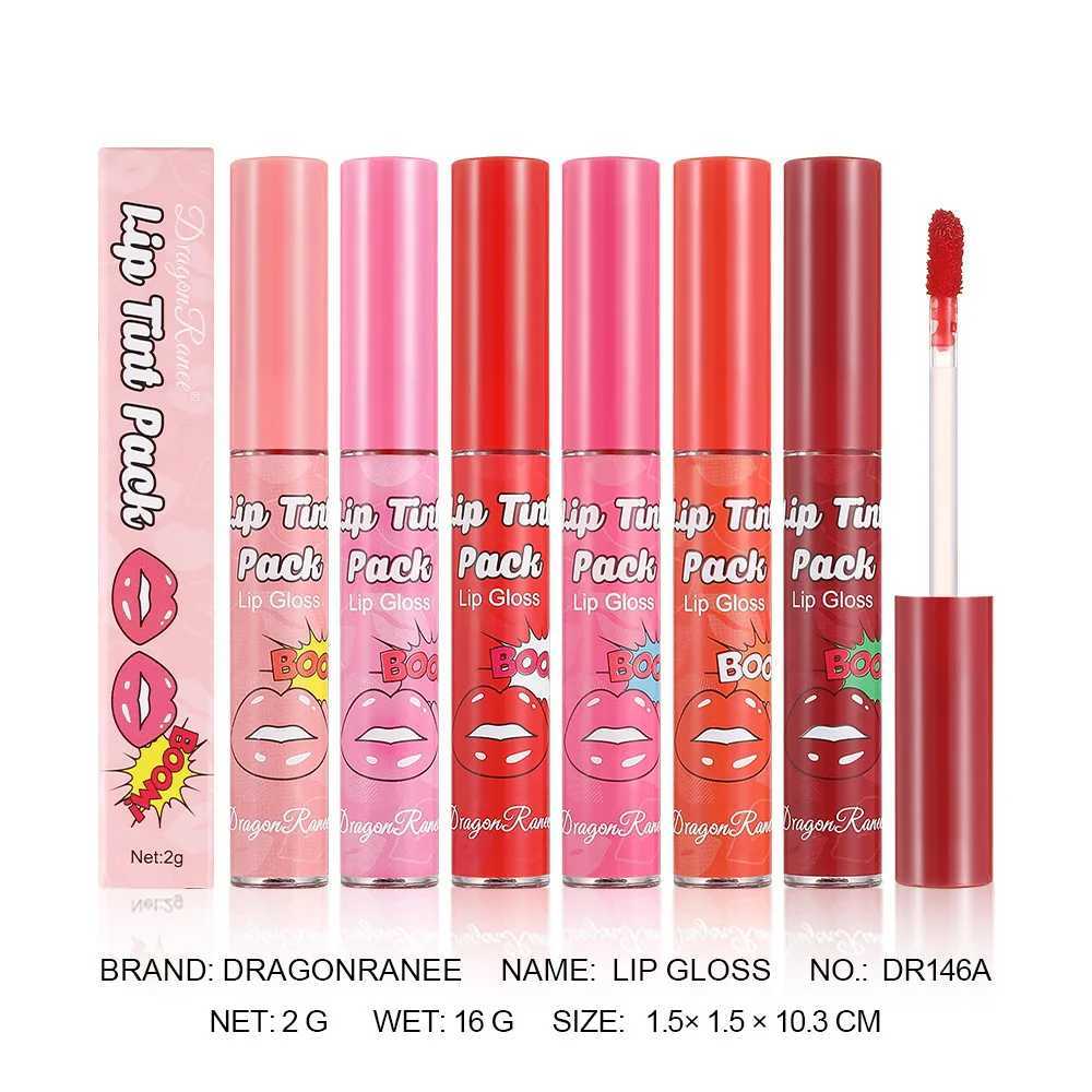 Waterproof Peel-off Lip Gloss Red Matte Lip Tinted Long Lasting Easy To Color Lipstick Makeup Tattoo Tear-off Lip Stain CosmeticXJ250312