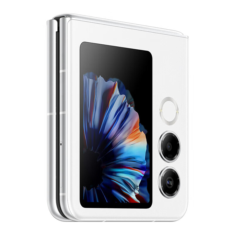 Original Nubia Flip 2 5G Foldable Mobile Phone 8GB RAM 256GB ROM Dimensity 7300X 50.0MP NFC Android 6.9" 120Hz AMOLED Folded Screen Face ID Finge
