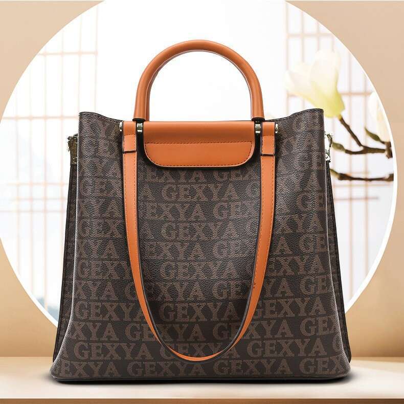 Women's Bags handbag Urban Simple Texture Tote Bag Autumn/Winter New Korean Edition Fashion Women's Large Capacity Handbag