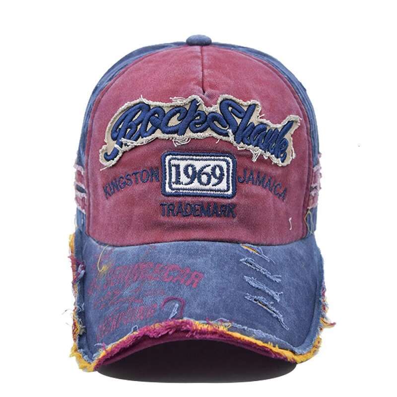 Men Woman's Baseball Caps Adjustable Casual Retro Embroidered 1969 Cotton Sun Unisex Solid Color Outdoor Visor Fitted Hats