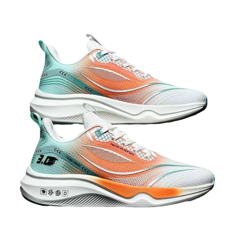 2025 new ultra light sports breathable designer trendy fashion shock-absorbing soft sole student shoes men's lightweight running shoes