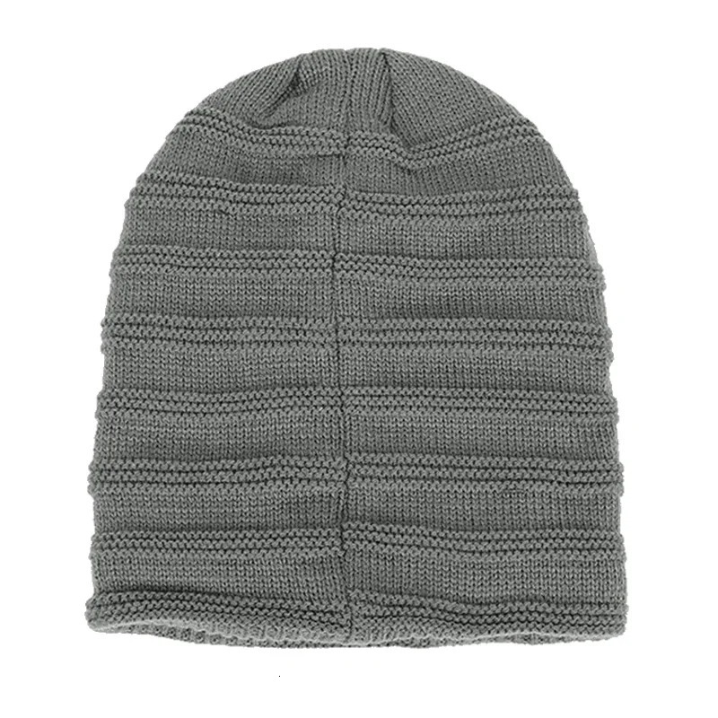 unisex fur lined Beanie hat for keeping warm in winter thick and soft elastic suitable both men womens fashionable hats 250304