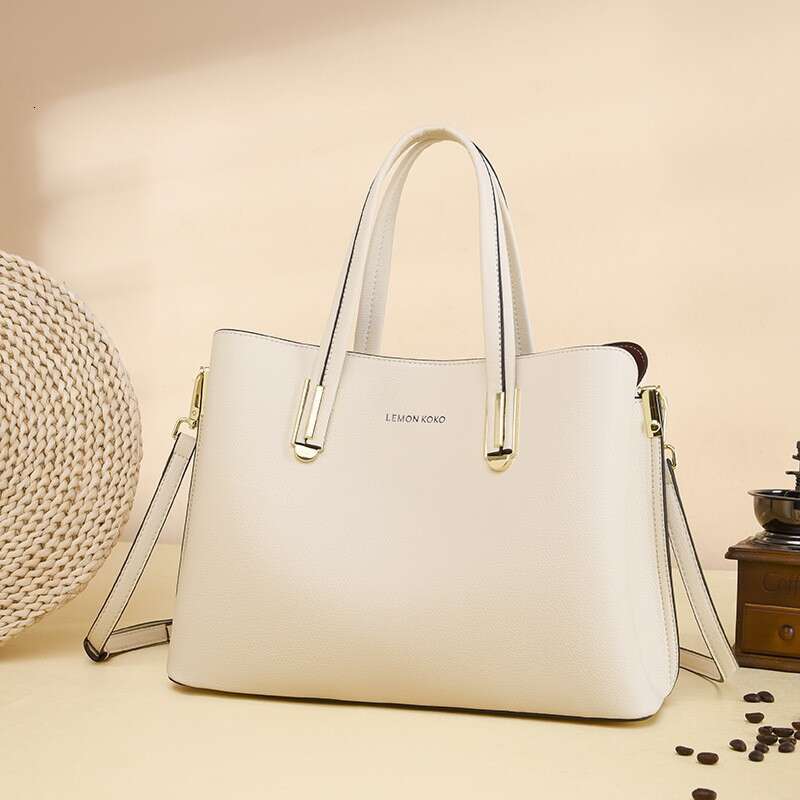 Women's Bags handbag Handbag, large capacity autumn and winter new style, trendy single shoulder mom middle-aged women's bag, fashionable co