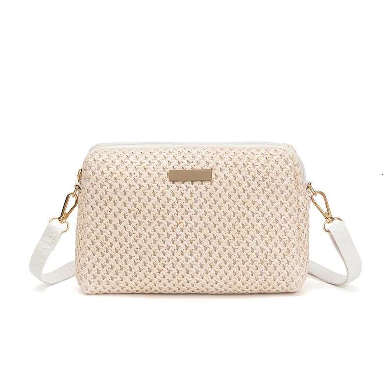 Women s Designer Single Shoulder Crossbody Bag Fashionable Straw Hand Woven Summer Beach Bag Trendy Mini Bag Casual Wallet Mobile Phone Bag