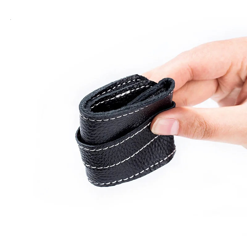 Genuine Leather Keychain Smart Key Holder Car Key Wallet Organizer Car Key Storage Bag Housekeeper Bag Covers Hasp Key Case 250311