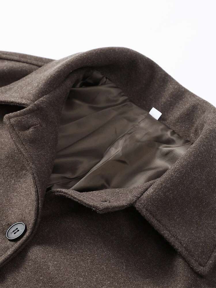 Fashion Turn Down Collar Fleece Short Coats For Women Casual Solid Single Breasted Pockets Jackets Autumn Female Chic Outerwear