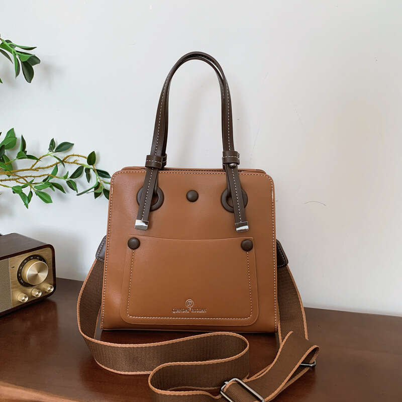 Women's Bags handbag Ladies' autumn contrasting large capacity handbag with a sense of luxury fashionable temperament, shoulder bag for work