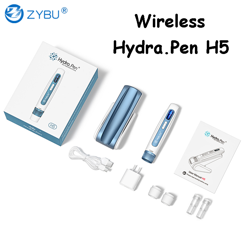 Wireless Hydra.Pen H5 EMS Micro Needling 2in1 Face Skin Care Beauty Machine Dermapen Serum Applicator Hydra MTS Lifting Derma Pen MTS Meso Therapy Too