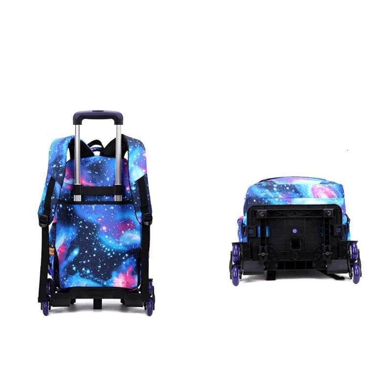 Bags With Wheels Rolg Backpacks For Boys Trolley Waterproof Orthopedic School Bag Student Wheeled Backpack