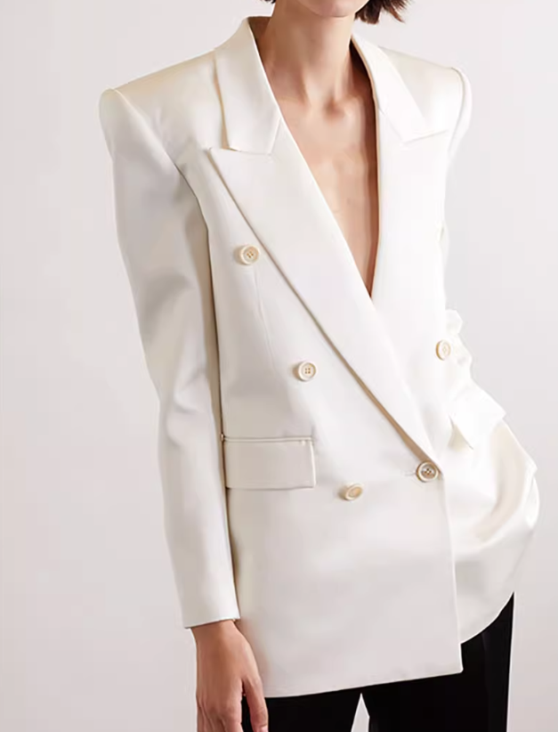 SLP blazer womens casual suits business Vogue Paris 2025 Fashion Week Show Customized Fashion Tailored clothing mens and womens Fashion Paris