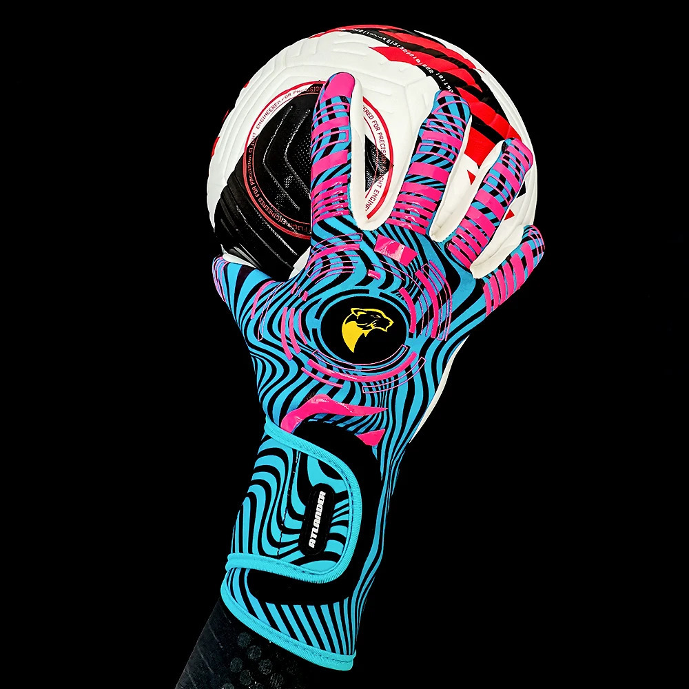 Professional Football Goalkeeper Gloves Kids Adults Latex Thickened Protection Child Goalkeeper Teenager Goalie Soccer Gloves 250311
