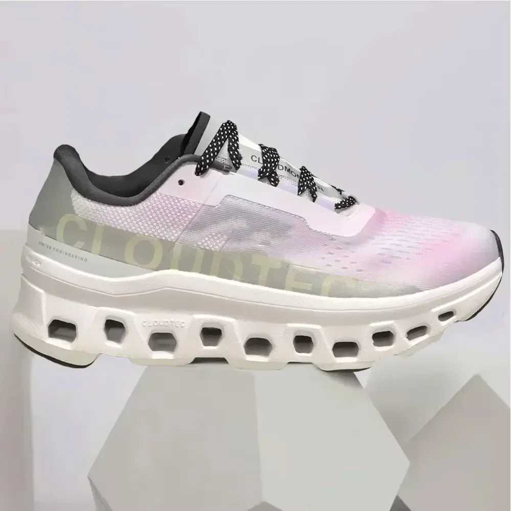 Mens and womens long-distance running shoes speed marathon shoes shock-absorbing and elastic soft soled casual sports shoesXJ250312