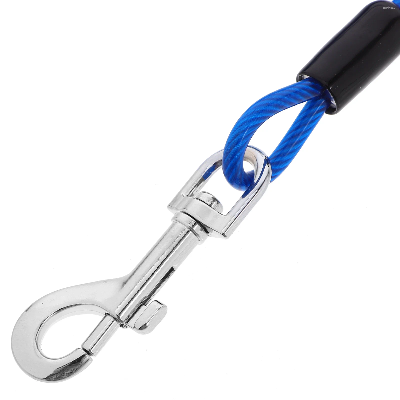Update Tie Out Cable For Dogs Pet Tieout Tether Training Dog Run Chain With Swivel Hooks Yard Garden Park Camping Outside