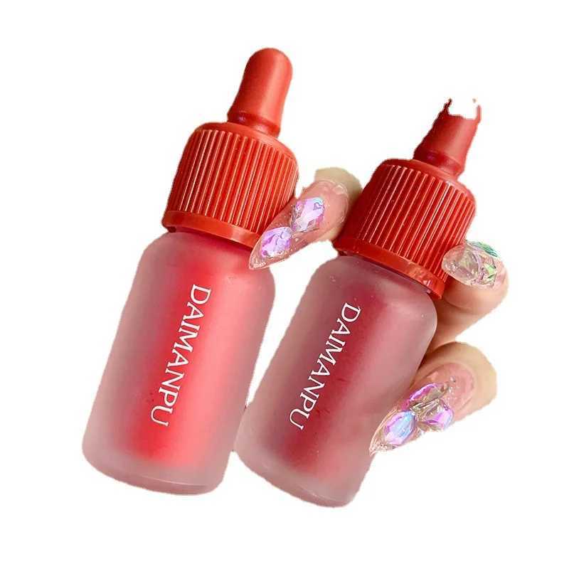 Dye Lip Matte Makeup Moisturizer Liquid lipstick Waterproof Lasting Red Velvet Lip Color Korean CosmeticsXJ250312