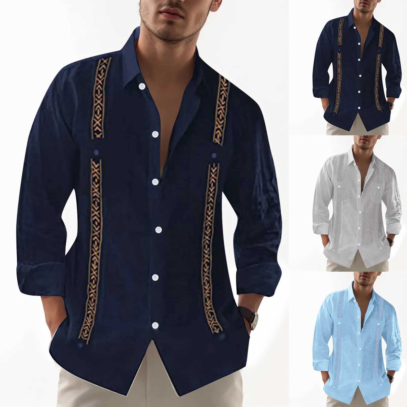 Mens minimalist solid shirt with button elasticity lightweight outdoor sports shirt autumn long sleeved lapel collar fashionable shirt W250312