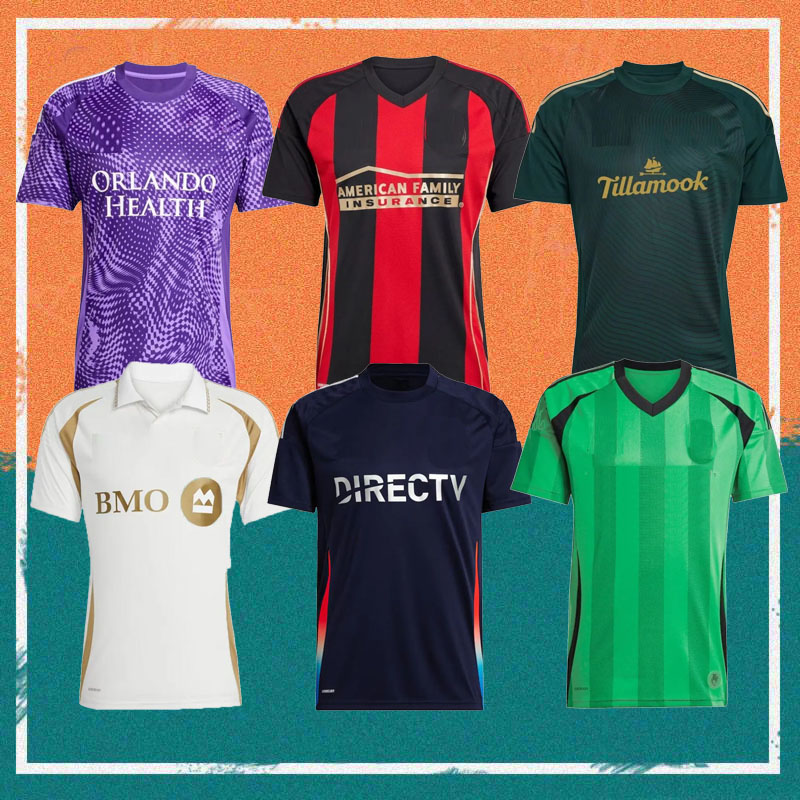 25/26 Galaxy Los Angeles Columbus Soccer Jerseys 25/26 D.C. United Orlando Santiago soccer shirts Montreal Austin Football uniform sales