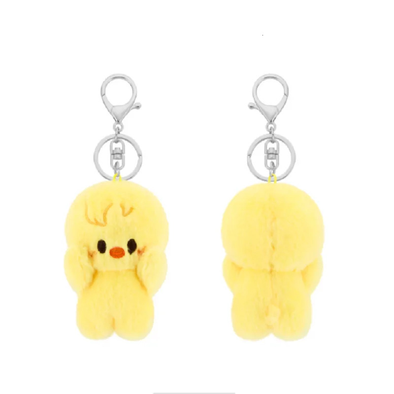 SKZOO 10cm stray children plush toy keychain soft pillow room packaging clothing decoration series model friend childrens gift 250311