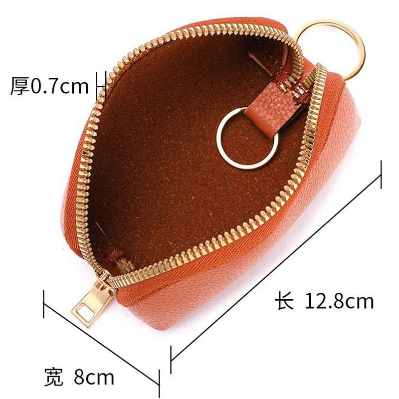 PU Leather Business Keys Case for Men Women Key Holder Organizer Purse Wallet Unisex Multifunctional Mini Bag Fashion Pocket 250311