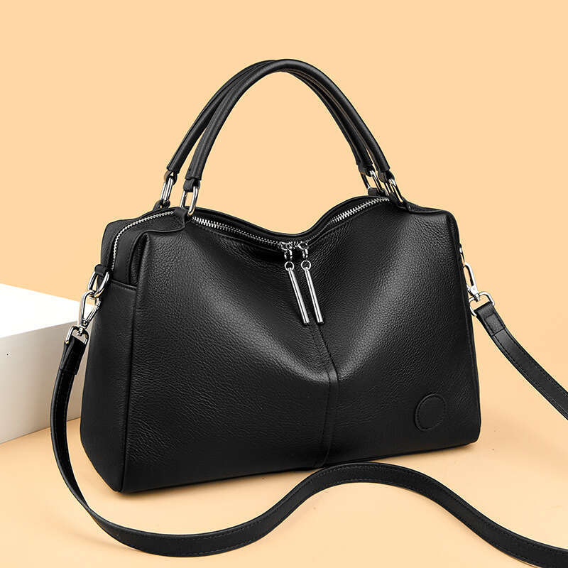 Women's Bags Handbag Genuine Leather Autumn New Fashionable Style Handbag With High-End Feel, Large Capacity, Niche Crossbody Bag For Women