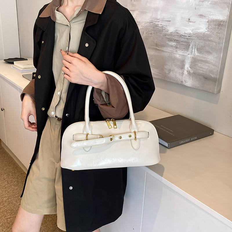 Women s 2025 New High end Shoulder Bag Simple Handheld Bag Fashionable Commuting Designer, Popular Large Capacity Crossbody Bag Wallet Storage Bag