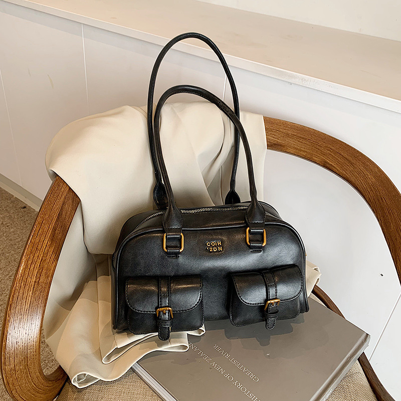 2025 Summer New Casual Underarm Bag Women s Pillow Bag Fashion Designer Niche Handbag Boston Bag Saddle Bag Popular Wallet Storage Bag Mini Small Squa