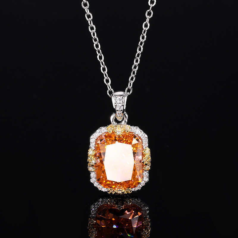 2024 New Zhuangsheng High Carbon Diamond Ice Flower Cutting Copper Inlaid Light Luxury Set Female Lead 10 * 12 W250312