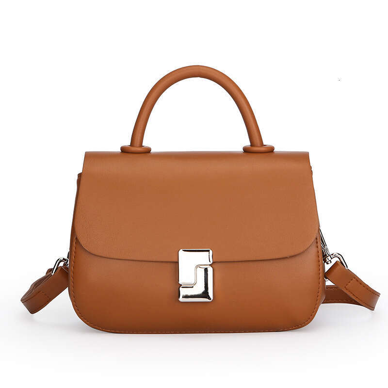 Women's Bags handbag Bag autumn new style temperament saddle niche high-end sense contrasting color crossbody popular versatile bag for women