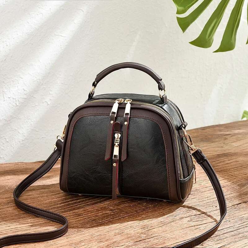 Alligator Pattern Women's Handbag Fashion Designer Shoulder Messenger Ladies Pu Leather Shell Bag Bolsas Feminina