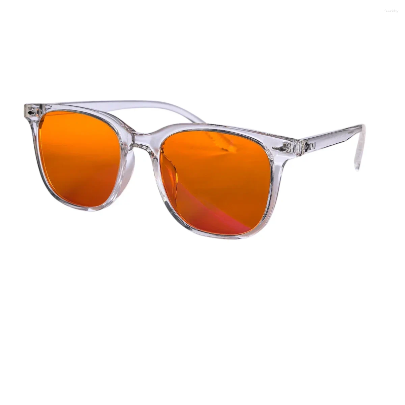 Sunglasses SHINU Blue Light Blocking Glasses With Red Lens For Students Better Sleep Orange Long Time Gaming Men Women