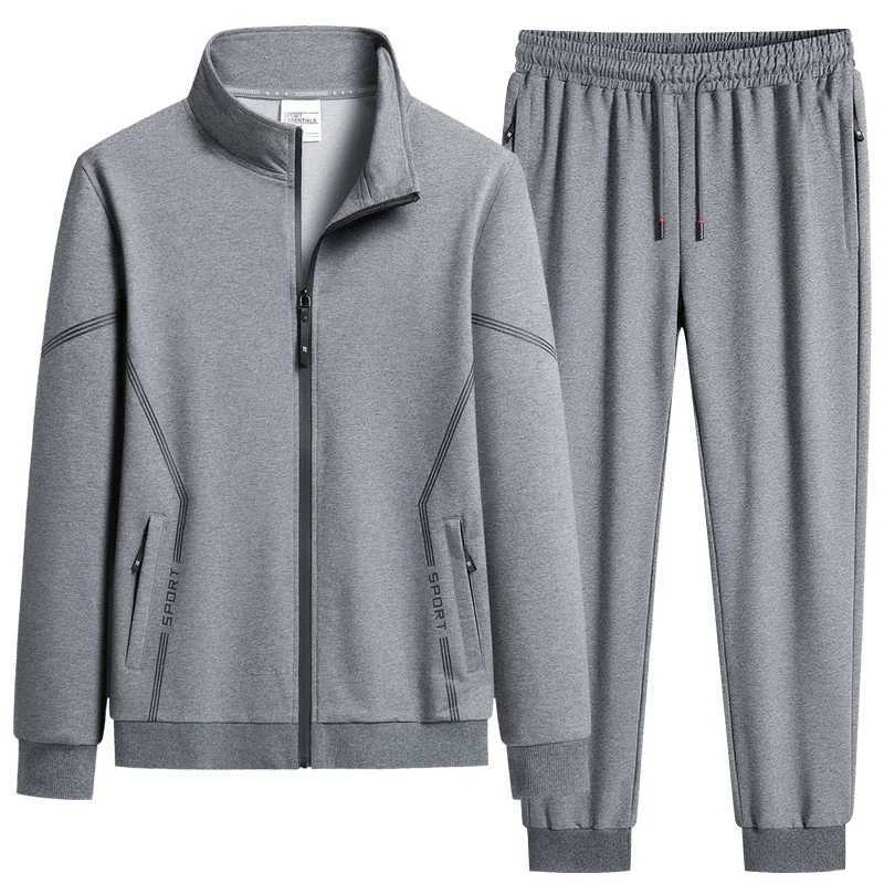 Mens Tracksuit Suit New Arrive Tracksuit Mens Casual Solid Solor Sweatpant Set Unisex Jogging Suit MEN Plus Size 6XL 7XL 8XLT250312