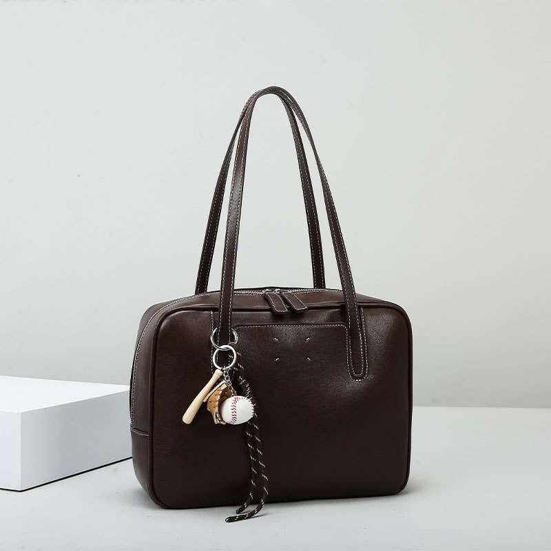 Women's Bags handbag Single large capacity bowling fashionable and simple single shoulder women's bag, high-end commuting handbag for women