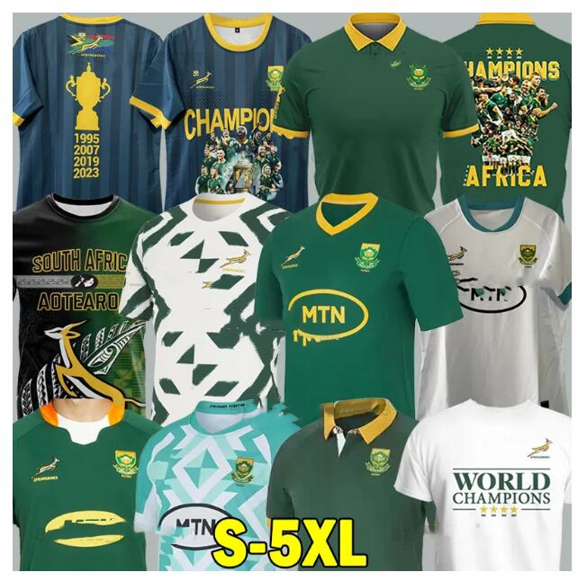 2024 2025 South 6666 Jerseys Africa Rugby Jersey 23 24 Limited edition Home Away national team rugby shirts jerseys size S-5XL