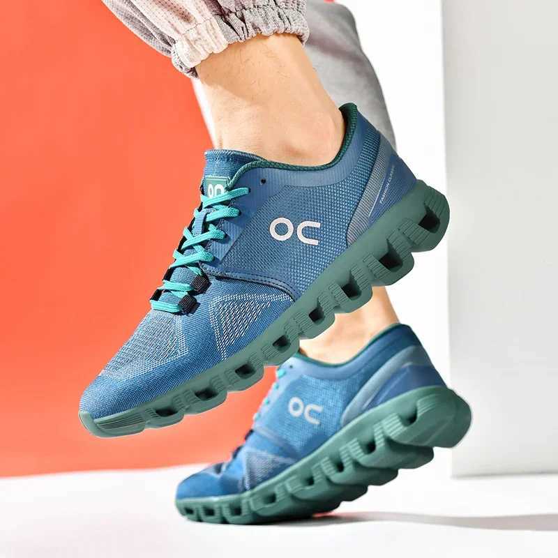 Fitness Sports Leisure Sports Cloud Sports Marathon Slow Running Comfortable Black Running ShoesXJ250312