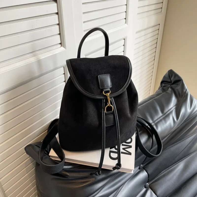 Retro Brown Travel Versatile Backpack for Women Kawaii Backpacks Back To School Bags Mochila De Hombre