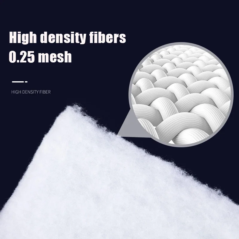 Fish Tank Filter Sponge High-density Hand Tear Bionic Cashmere Cotton Aquarium Accessories Fish Tank Pond Filter Media Skimmer