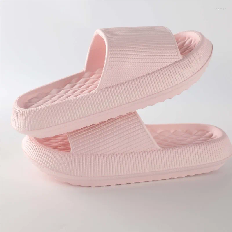 Slippers Crestar Flip Flops Thic Summer For Men Women EVA Soft Bottom Indoor Home Slides Brand Slipper Asian size Man Sandals Beach Shoes Male designe