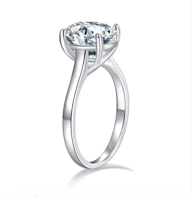 Oval Moissanite Ring GRA Certificate Wholesale 2.5 CT Loose Moissanite Jewelry Oval Moissanite Rings