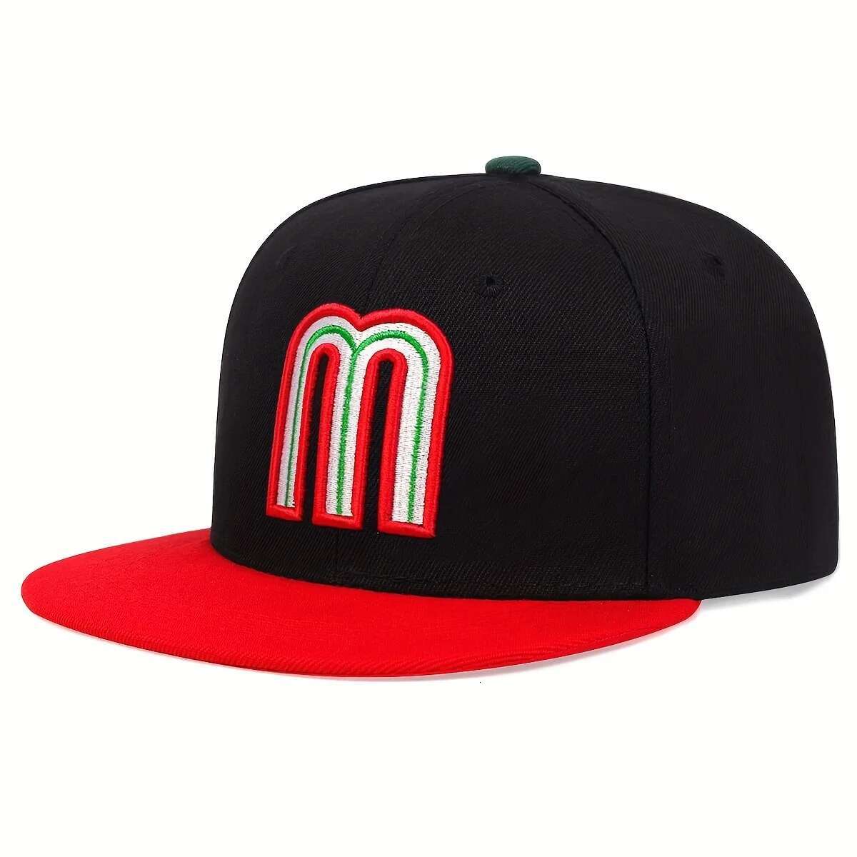 Mexico M Letter embroidery Baseball men women Adjustable Hip Hop Cap For Unisex outdoor casual hat Cotton Snapback caps