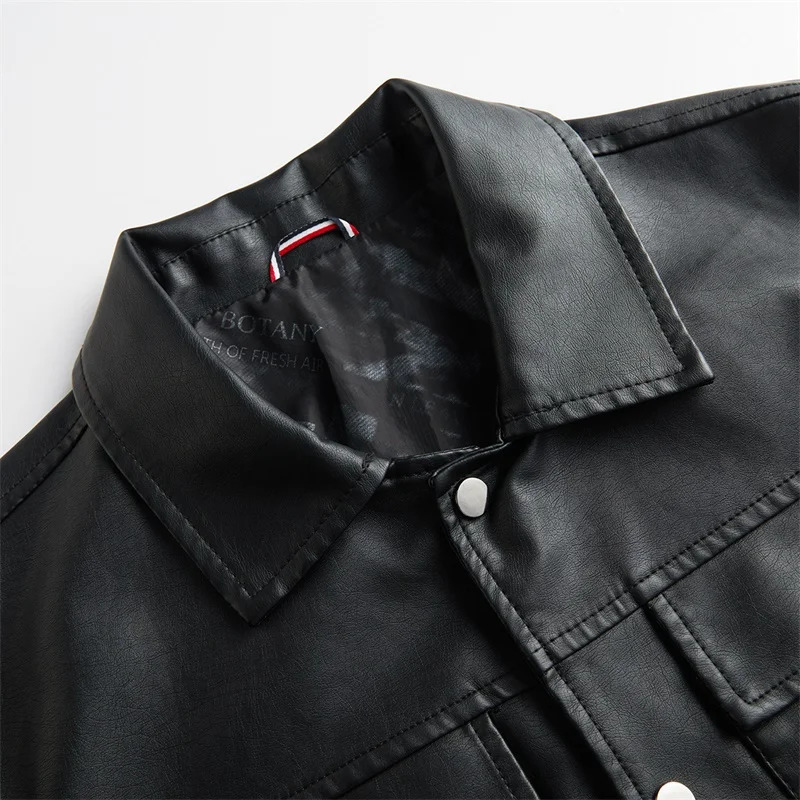 Motorcycle Set Mens Racing Protective Equipment Windproof and Waterproof Business Leisure Leather Jacket 250312