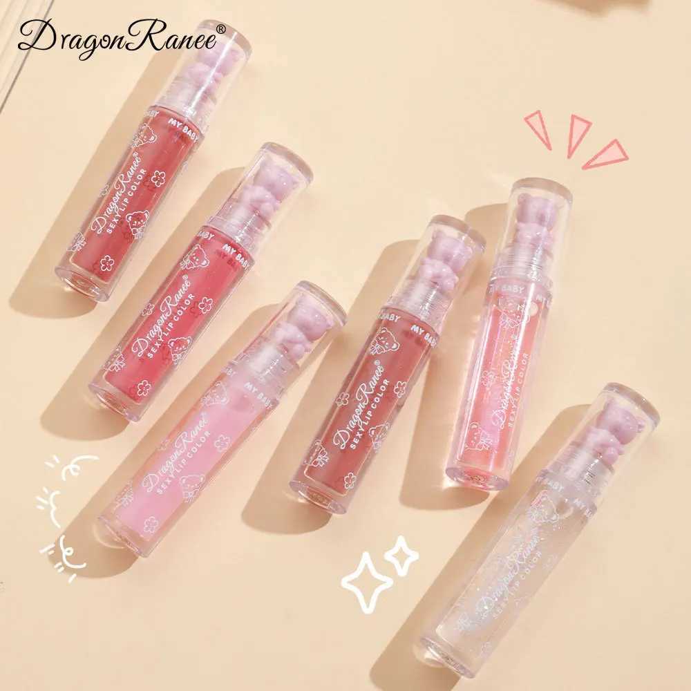 Mirror lipstick long-lasting moisturizing jelly lipstick shiny lip color lip color lip color makeup bear lipstick Korean cosmetics W250312