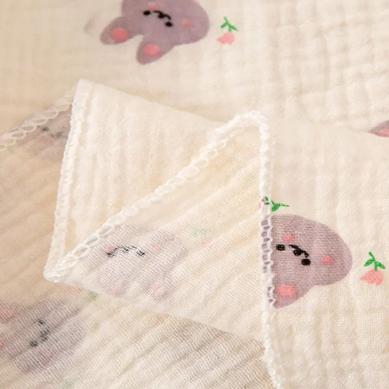 Baby Receive Blanket for born Cotton Muslin Cover Swaddle Bedding Infant Bath Towel Items Mother Kids Stuff 80cm 250304