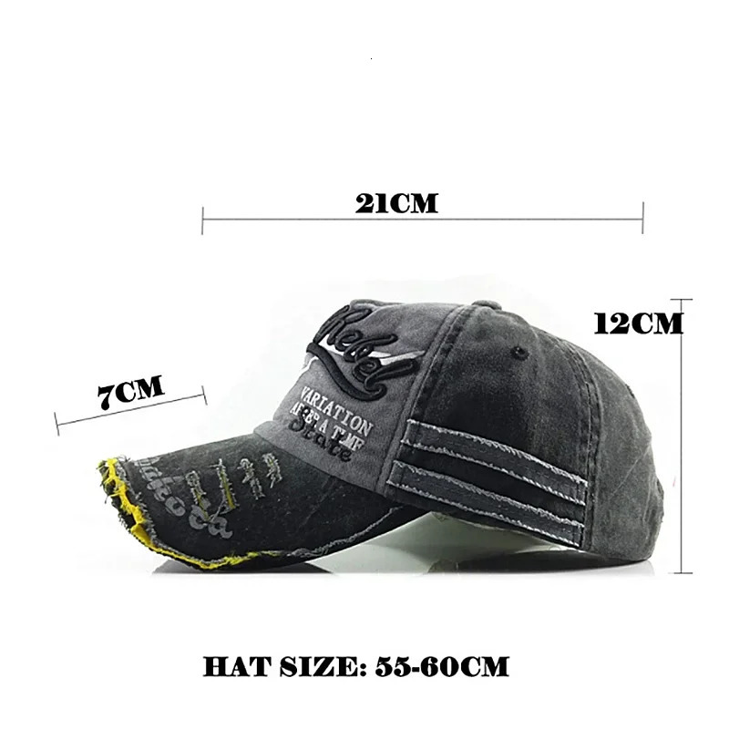 Practical Men Baseball Cap Women Retro Canvas Denim Letters Patchwork Vintage Unisex Hat Autumn Hip Hop Hats Summer 250311