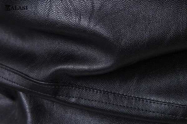 2023 Slim Fit Stand Collar PU Jacket Male Anti-wind Motorcycle Lapel Diagonal Zipper Jackets Men jacket men clothingT250311