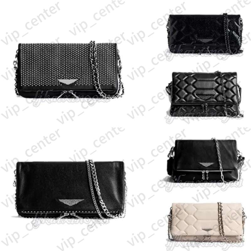 Top Quality Zadig Bag New Designer Bag For Women Luxury Chain Tote Bags Wing Pattern Tassels Shoulder Bag Party Wallet zv Handbag Envelope Cross Body Bags ac9