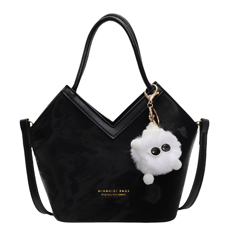 Small niche design bag womens large capacity 2025 new versatile casual crossbody bag hand-held commuting bucket bag240918